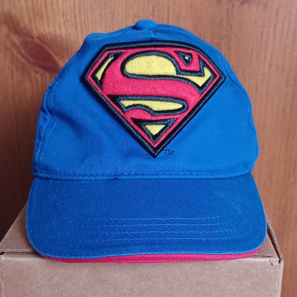 Child's Superman Baseball Cap - blue (young child O/S)